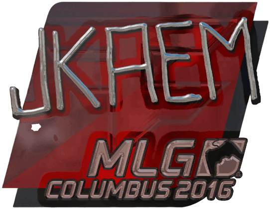 Sticker | jkaem (Glanz) | MLG Columbus 2016