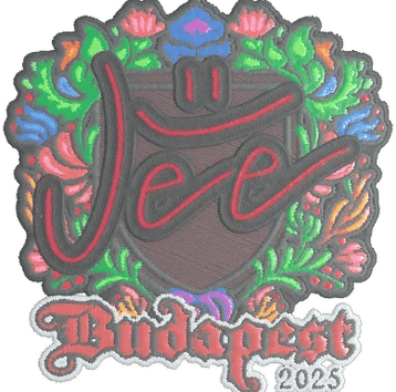 貼紙 | Jee（刺繡）| Budapest 2025