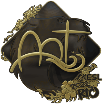 Sticker | arT (Oro) | Rio 2022