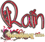 Sticker | rain (Glitter) | Shanghai 2024 image