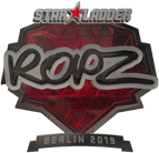 Sticker | ropz (Foil) | Berlin 2019 image