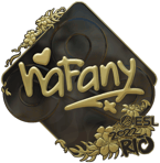 Sticker | nafany (Gold) | Rio 2022