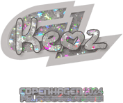 Sticker | Keoz (Glitter) | Copenhagen 2024