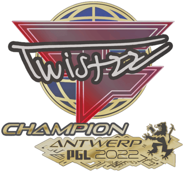 Sticker | Twistzz(冠军) | 2022年安特卫普锦标赛