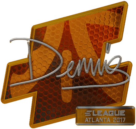 Sticker | dennis (ฟอยล์) | Atlanta 2017