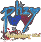 Sticker | phzy (Holo) | Shanghai 2024