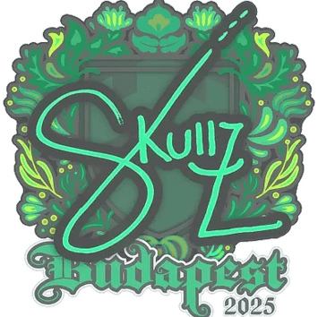 Naklejka | skullz | Budapeszt 2025