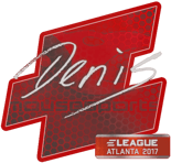 Sticker | denis | Atlanta 2017