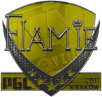 Sticker | flamie (Foil) | Krakow 2017 image