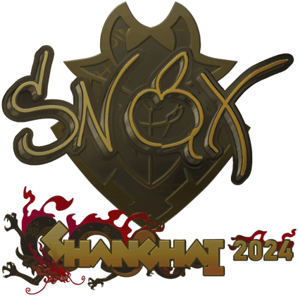 Sticker | Snax (Gold) | Shanghai 2024