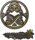 Sticker | ENCE (Gold) | Antwerp 2022 Sticker | ENCE (Gold) | Antwerp 2022 image