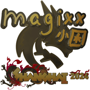 Sticker | magixx（金色）| 2024年上海锦标赛