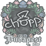 Sticker | chopper | Budapest 2025