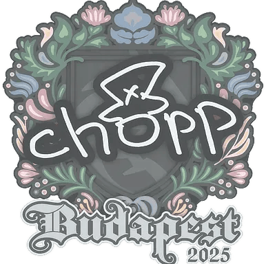 ステッカー | chopper | Budapest 2025