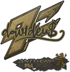 Sticker | dav1d (Gold) | Antwerp 2022