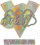 Sticker | n0rb3r7 (Holo) | Copenhagen 2024