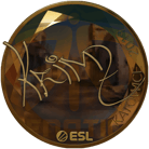 Sticker | KRIMZ (Gold) | Katowice 2019 image