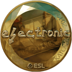 Sticker | electronic (Gold) | Katowice 2019