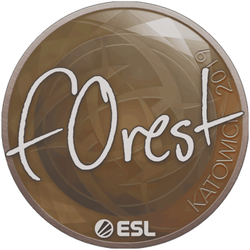 Sticker | f0rest | Katowice 2019