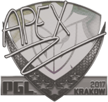 Sticker | apEX | Krakow 2017