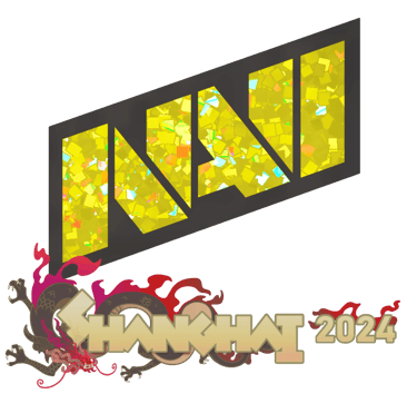 Sticker | Natus Vincere (brokatowa) | Szanghaj 2024