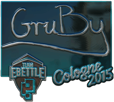 Sticker | GruBy (kiilto) | Cologne 2015