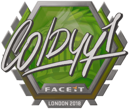 Sticker | COLDYY1 | Londres 2018