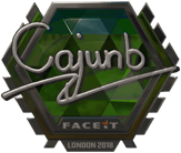 Sticker | cajunb (Foil) | London 2018 image