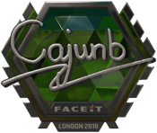 Sticker | cajunb (Foil) | London 2018