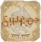 Sticker | sh1ro | Austin 2025