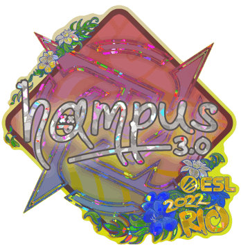 Sticker | hampus (scintillant) | Rio 2022