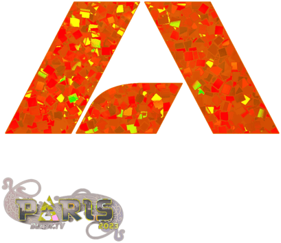 Sticker | Apeks (purpurina) | París 2023