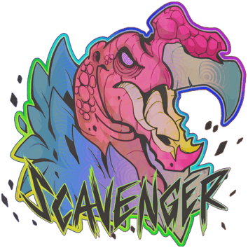 Sticker | Carroñero (holográfica)