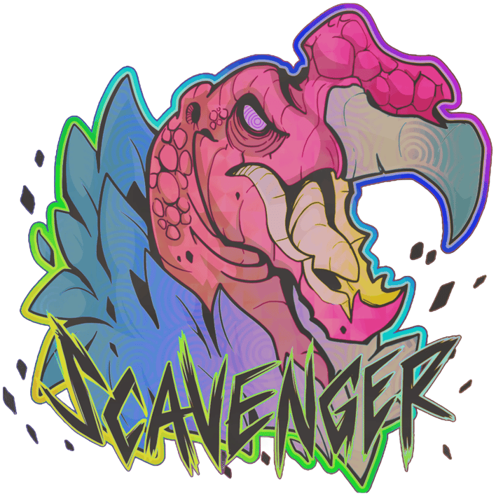 Preview image 1 of Sticker | Carroñero (holográfica)