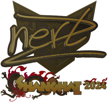 Sticker | NertZ (złota) | Szanghaj 2024