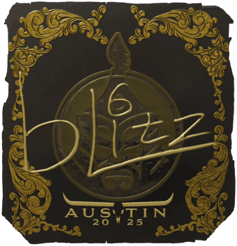 Sticker | bLitz(금박) | 오스틴 2025