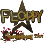 Sticker | floppy (Gold) | Shanghai 2024 image
