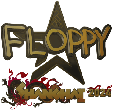 Sticker | floppy (ゴールド) | Shanghai 2024