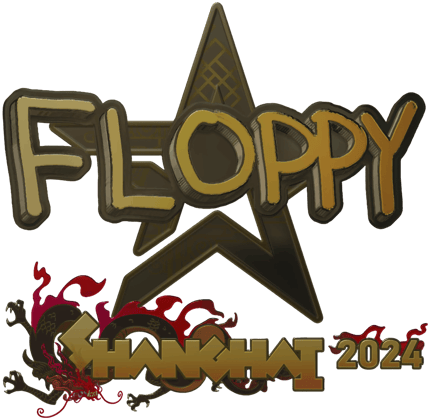 Sticker | floppy (kulta) | Shanghai 2024