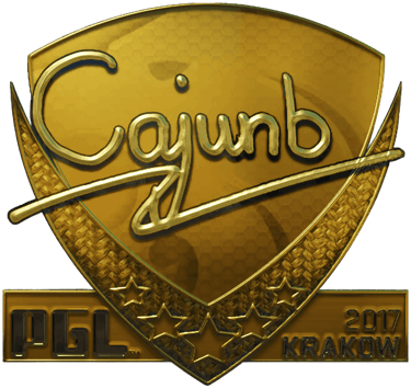 Sticker | cajunb (Gold) | Krakow 2017