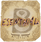 Sticker | esenthial | Austin 2025 Sticker | esenthial | Austin 2025 image
