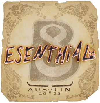 Sticker | esenthial | Austin 2025