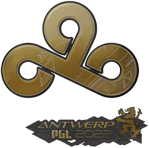 Sticker | Cloud9 (Gold) | Antwerp 2022