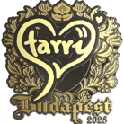 Sticker | Starry (Gold) | Budapest 2025 image