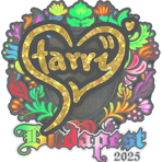 Sticker | Starry (Holo) | Budapest 2025