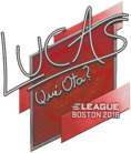 Sticker | LUCAS1 | Boston 2018 image