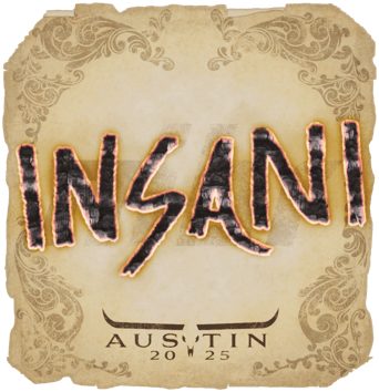 Sticker | insani | Austin 2025