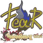 Sticker | fEAR (Holo) | Shanghai 2024