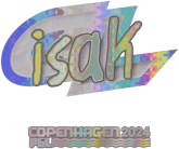 Sticker | isak (Holo) | Copenhagen 2024 image