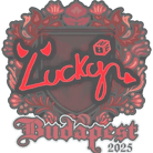 Sticker | Lucky | Budapest 2025 Sticker | Lucky | Budapest 2025 image